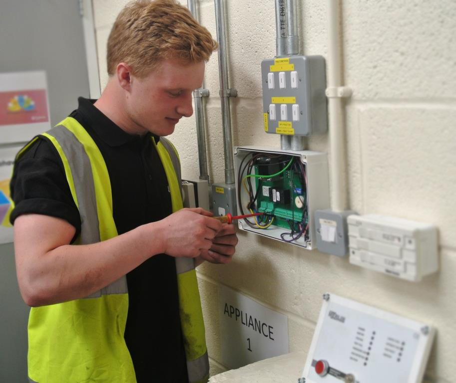 Kirklees - James Rhodes – apprentice commercial heating engineer